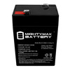 Mighty Max Battery 6V 4.5AH SLA Battery for Deer Game Feeder Toys Emergency Light ML4-645912